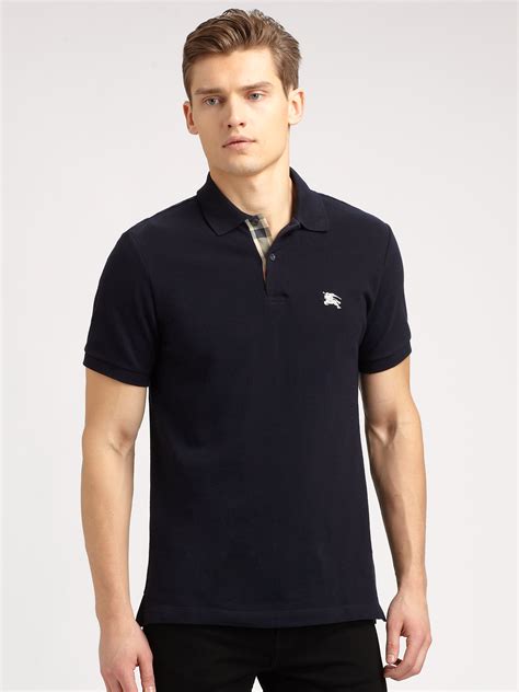 burberry blue label polo shirt|burberry polo shirts men's outlet.